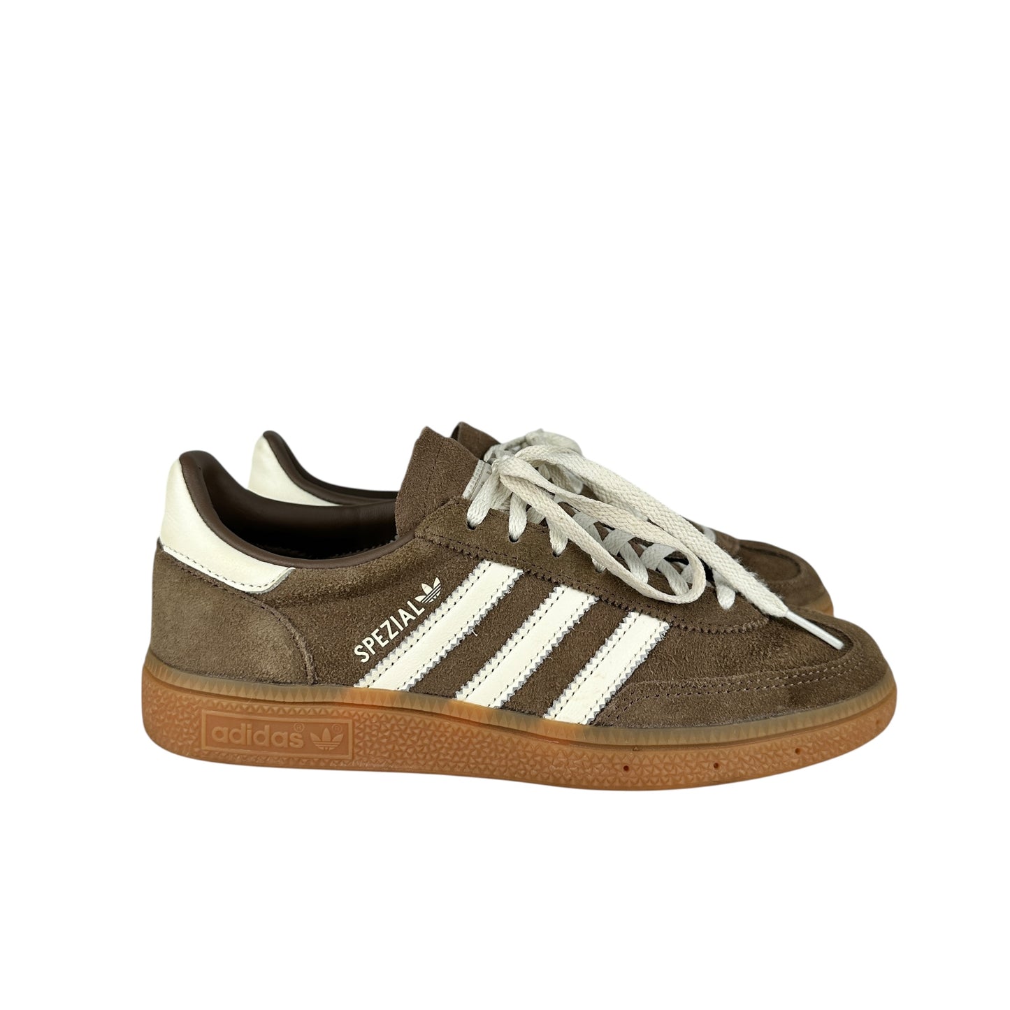 Adidas spezial brown white size 5 UK sneakers trainers