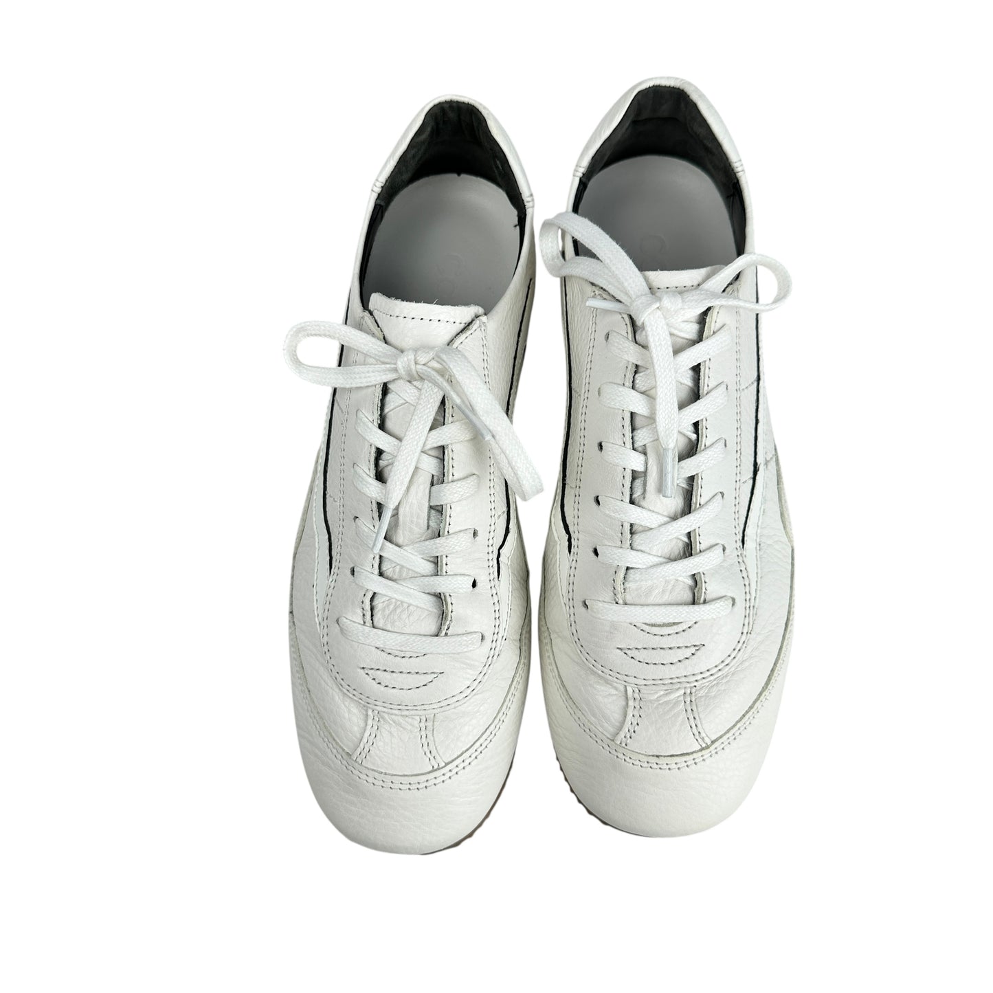 COS minimal leather sneakers