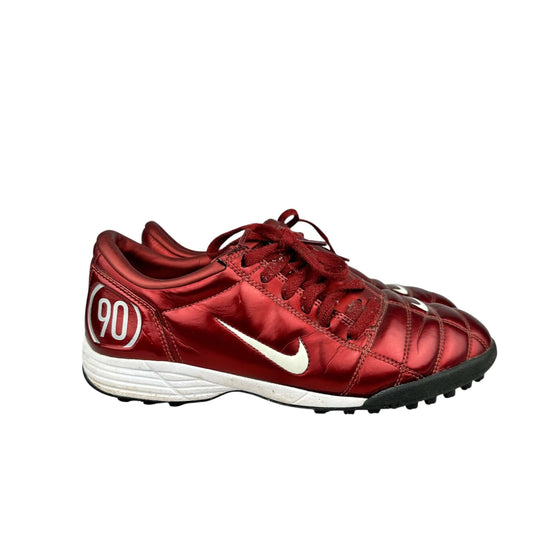 Nike Total T90 Y2K vintage astro trainers burgundy size UK 6 sneakers