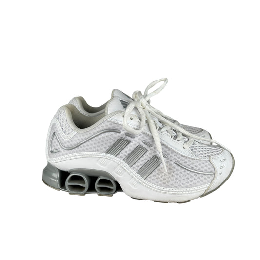 Adidas megaride 01 white grey metallic silver size 6.5 UK