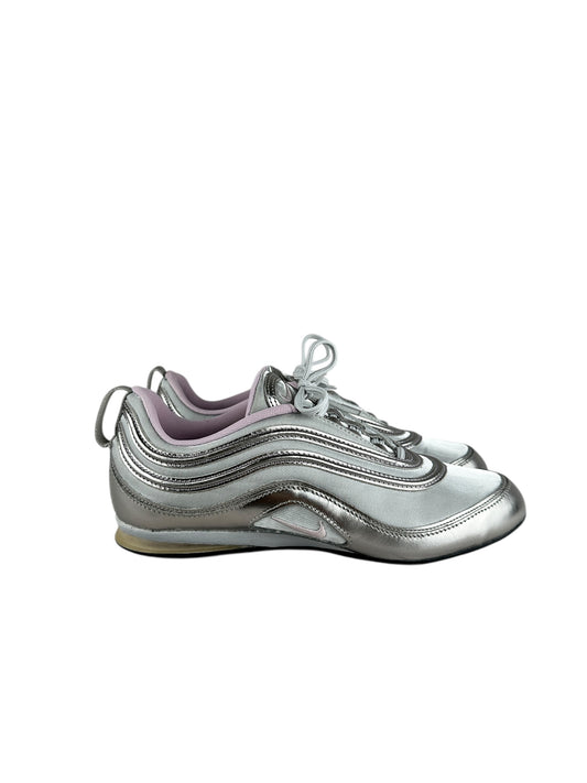 Vintage y2k Nike air plata air max 97 metallic silver pink UK size 4.5