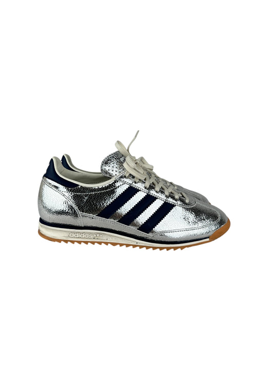 Adidas SL 72 OG metallic silver/ navy UK size 6.5
