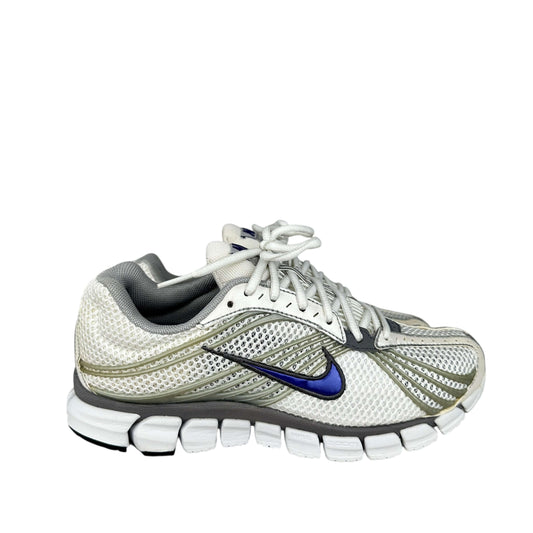 Nike Zoom Skylon 11 trainers in white and purple, preloved, second hand, great condition, sustainable sneakers.