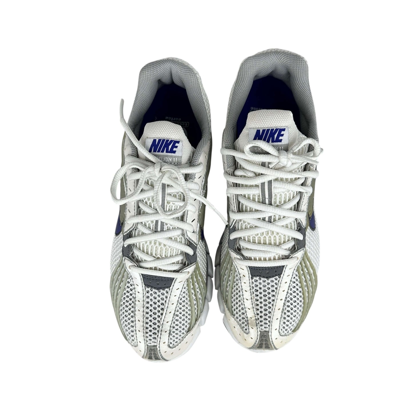 Nike Zoom Skylon 11 in white and purple, preloved trainers, great condition, sustainable second hand sneakers.